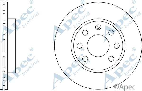 APEC DSK221 - Disque de frein cwaw.fr