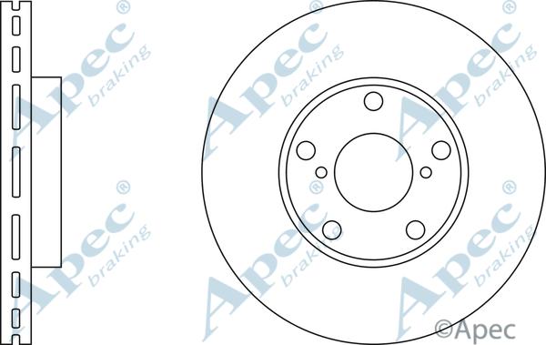 APEC DSK2238 - Disque de frein cwaw.fr