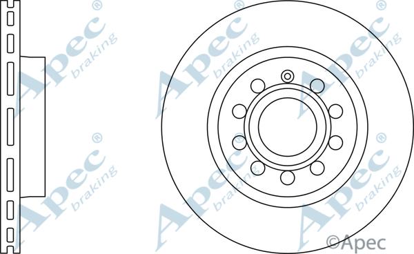 APEC DSK2228 - Disque de frein cwaw.fr