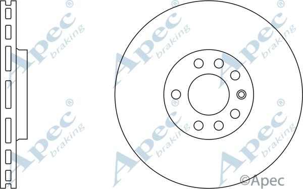 APEC DSK2275 - Disque de frein cwaw.fr