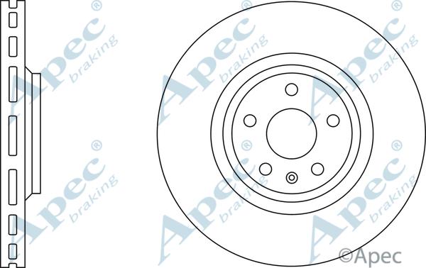 APEC DSK2794 - Disque de frein cwaw.fr