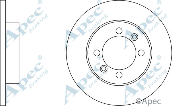 APEC DSK279 - Disque de frein cwaw.fr