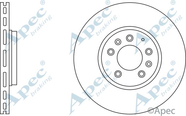 APEC DSK2747 - Disque de frein cwaw.fr