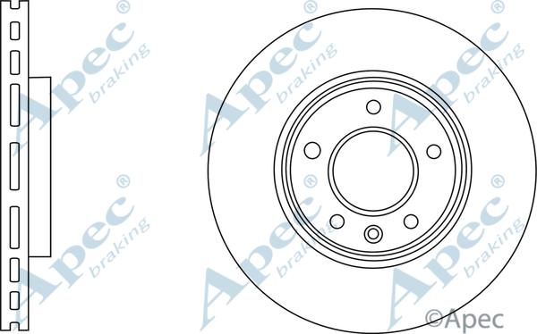 APEC DSK2754 - Disque de frein cwaw.fr