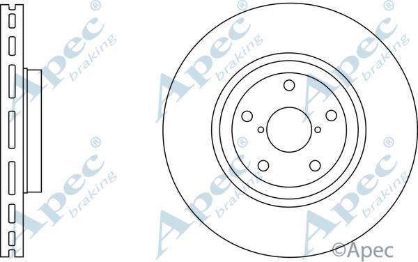 APEC DSK2750 - Disque de frein cwaw.fr