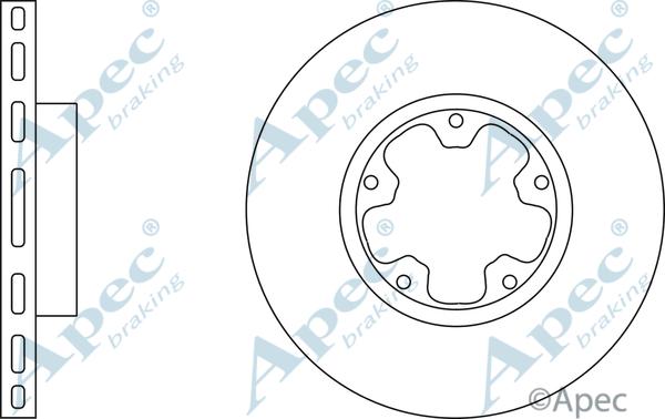 APEC DSK2751 - Disque de frein cwaw.fr