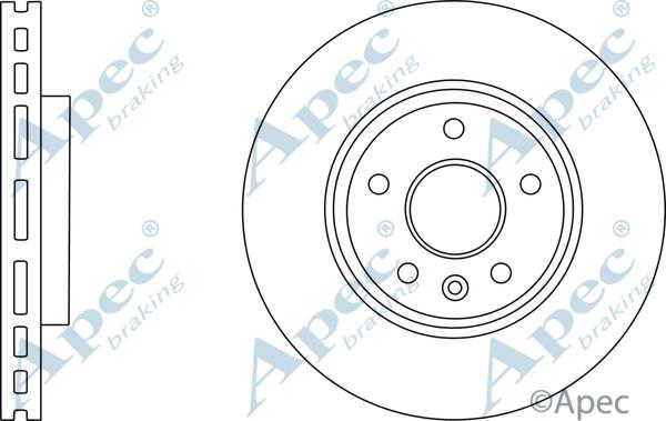 APEC DSK2753 - Disque de frein cwaw.fr