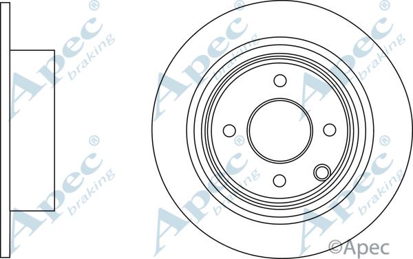 APEC DSK2769 - Disque de frein cwaw.fr