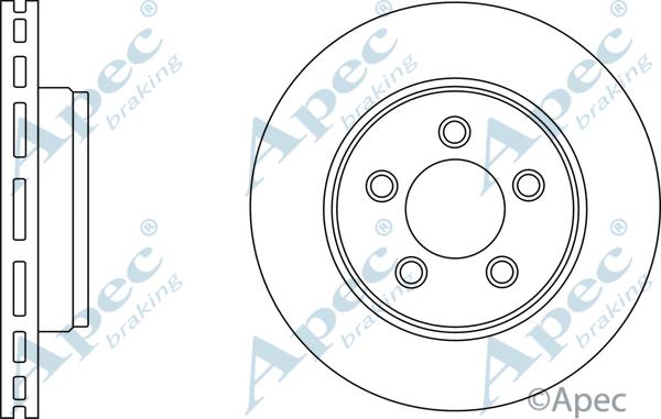 APEC DSK2706 - Disque de frein cwaw.fr