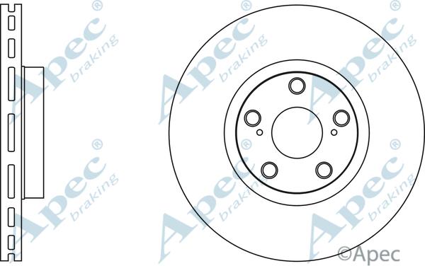 APEC DSK2789 - Disque de frein cwaw.fr