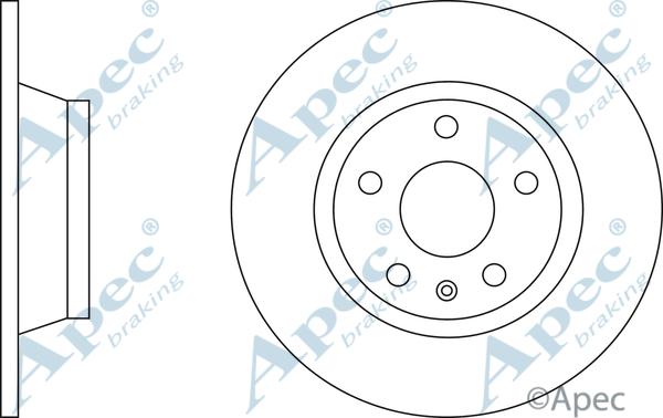 ABEX BD1660S - Disque de frein cwaw.fr