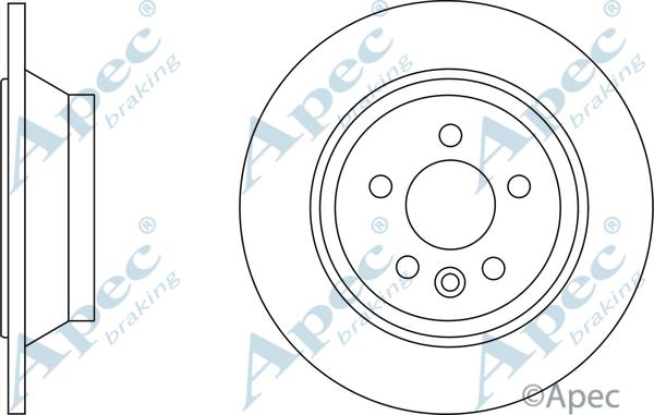 APEC DSK2737 - Disque de frein cwaw.fr