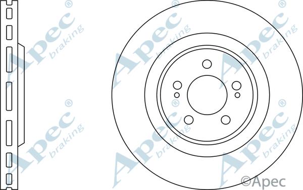 APEC DSK2779 - Disque de frein cwaw.fr