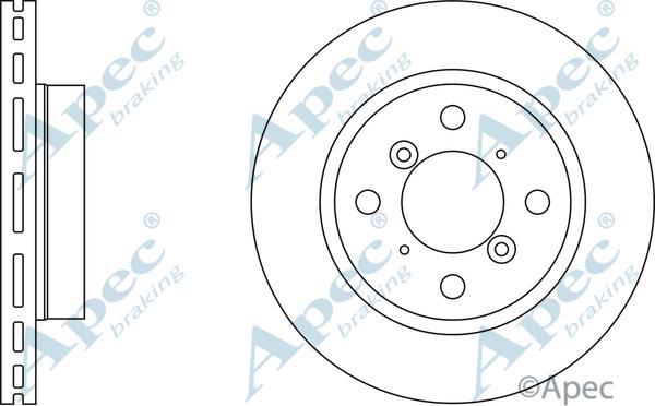 APEC DSK277 - Disque de frein cwaw.fr