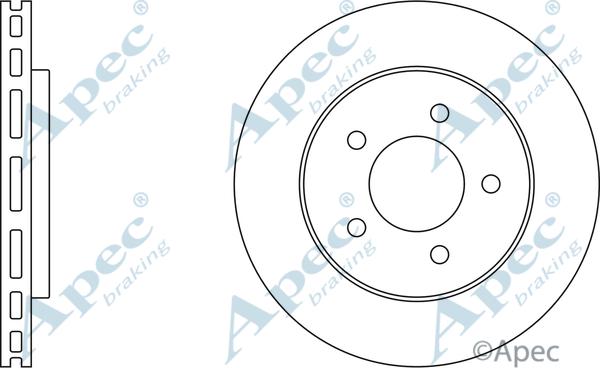 APEC DSK796 - Disque de frein cwaw.fr