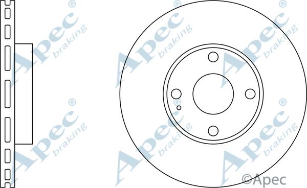 APEC DSK798 - Disque de frein cwaw.fr