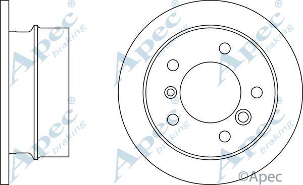 APEC DSK797 - Disque de frein cwaw.fr