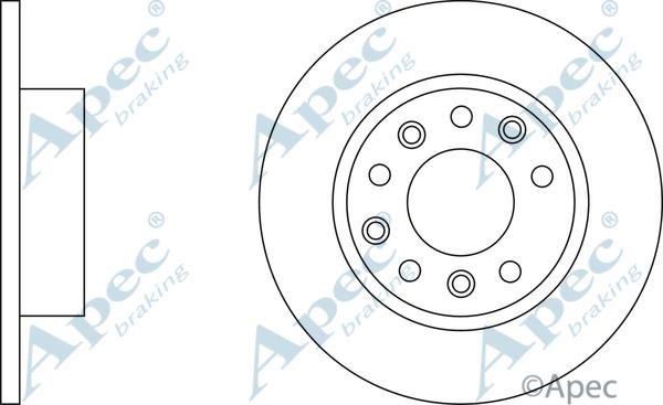 APEC DSK700 - Disque de frein cwaw.fr