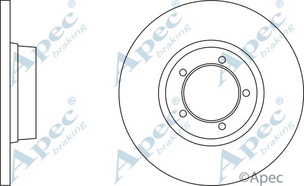 APEC DSK716 - Disque de frein cwaw.fr