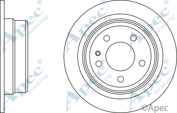 APEC DSK789 - Disque de frein cwaw.fr