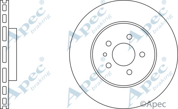 APEC DSK788 - Disque de frein cwaw.fr