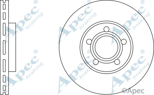 APEC DSK787 - Disque de frein cwaw.fr