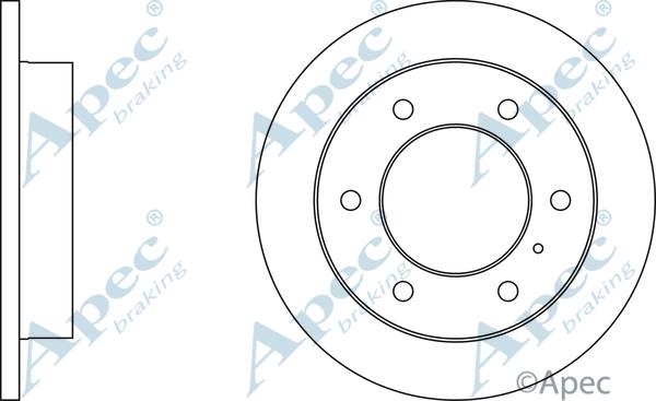 APEC DSK731 - Disque de frein cwaw.fr