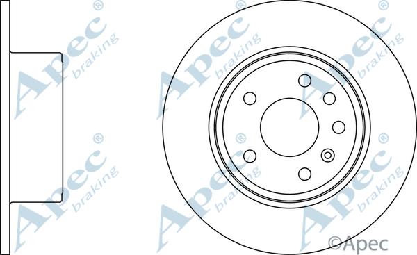 APEC DSK723 - Disque de frein cwaw.fr