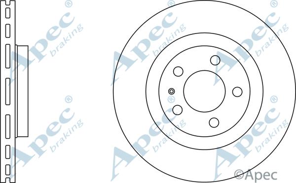 APEC DSK774 - Disque de frein cwaw.fr