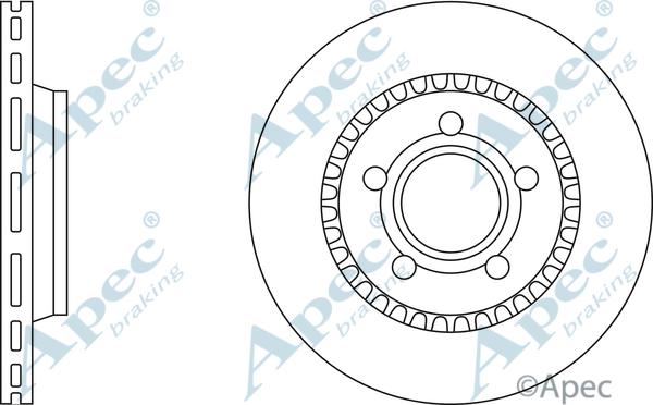 APEC DSK777 - Disque de frein cwaw.fr