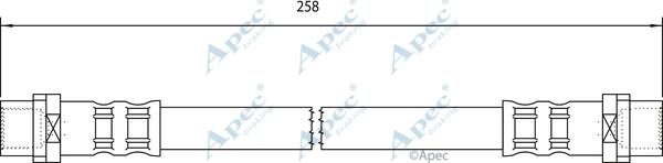 APEC HOS4042 - Flexible de frein cwaw.fr