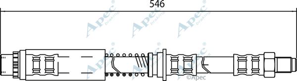 APEC HOS4047 - Flexible de frein cwaw.fr