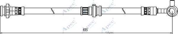 APEC HOS4057 - Flexible de frein cwaw.fr