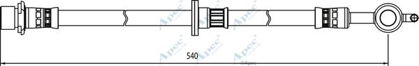 APEC HOS4082 - Flexible de frein cwaw.fr