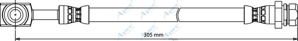 APEC HOS4193 - Flexible de frein cwaw.fr