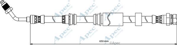 APEC HOS4192 - Flexible de frein cwaw.fr