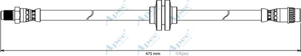 APEC HOS4158 - Flexible de frein cwaw.fr