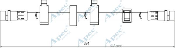 APEC HOS4103 - Flexible de frein cwaw.fr