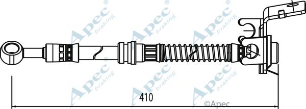 APEC HOS4131 - Flexible de frein cwaw.fr