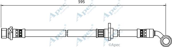 APEC HOS3997 - Flexible de frein cwaw.fr