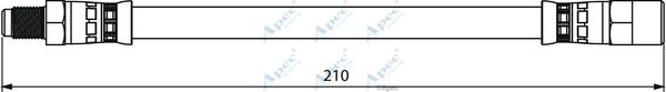 APEC HOS3949 - Flexible de frein cwaw.fr