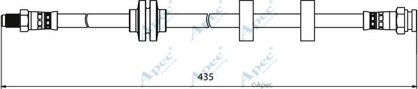 APEC HOS3973 - Flexible de frein cwaw.fr