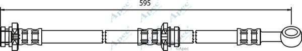 APEC HOS3497 - Flexible de frein cwaw.fr