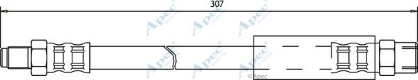 APEC HOS3414 - Flexible de frein cwaw.fr