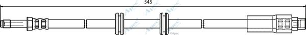 APEC HOS3484 - Flexible de frein cwaw.fr