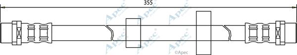 APEC HOS3435 - Flexible de frein cwaw.fr