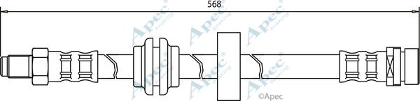 APEC HOS3479 - Flexible de frein cwaw.fr