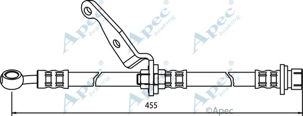 APEC HOS3515 - Flexible de frein cwaw.fr