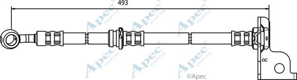 APEC HOS3573 - Flexible de frein cwaw.fr