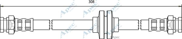 APEC HOS3615 - Flexible de frein cwaw.fr